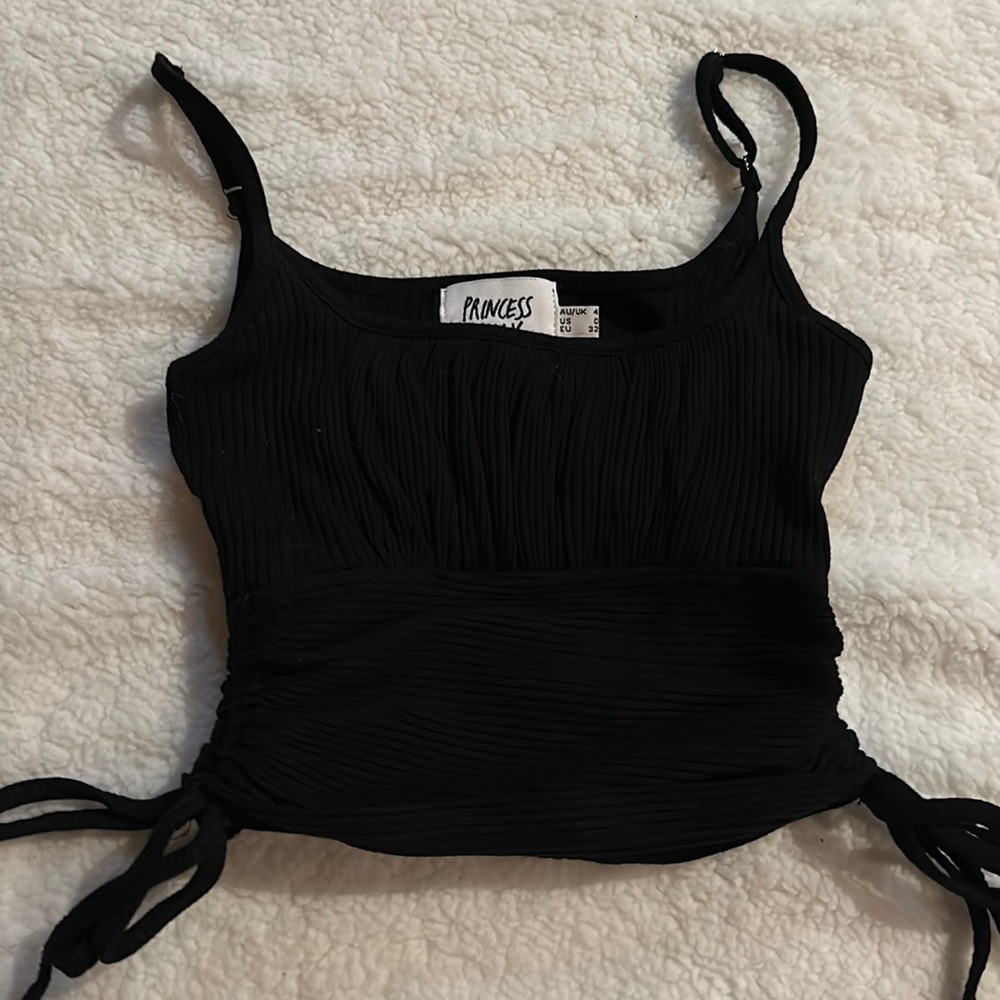 Black crop top, 0